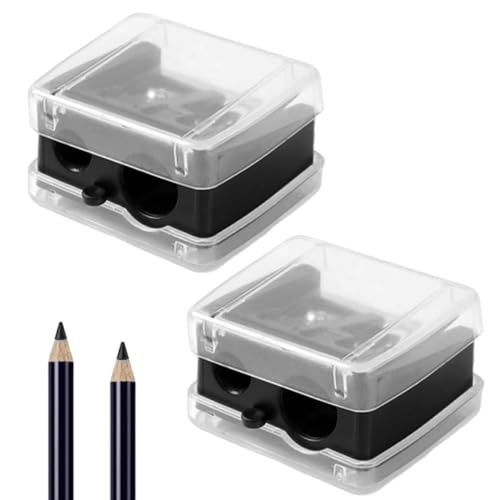 2 Stück Pencil Sharpener,Anspitzer Mit BehäLter Stabilo,Spitzer Mit Dose füf Dicke Und DüNne Stifte,Anspitzer Dose Bleistift,Spitzer Dicke Und DüNne Stifte,Doppelspitzer Elektrischer,Dosenspitzer 2 Stück Pencil Sharpener,Anspitzer Mit BehäLter Stabilo,Spitzer Mit Dose füf Dicke Und DüNne Stifte,Anspitzer Dose Bleistift,Spitzer Dicke Und DüNne Stifte,Doppelspitzer Elektrischer,Dosenspitzer von WANTUSHUI