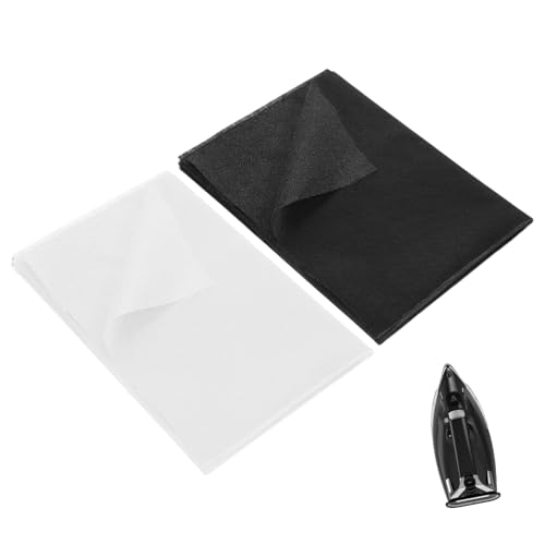 2 Stück bügelvlies zum verstärken einlagestoff,100X100cm vlieseline interfacing,vlies schwarz,volumenvlies zum aufbügeln sticken vliesstoff bügelflies vliesofix volumenvlies aufbügel patches(60g/m²) 2 Stück bügelvlies zum verstärken einlagestoff,100X100cm vlieseline interfacing,vlies schwarz,volumenvlies zum aufbügeln sticken vliesstoff bügelflies vliesofix volumenvlies aufbügel patches(60g/m²) von WANTUSHUI