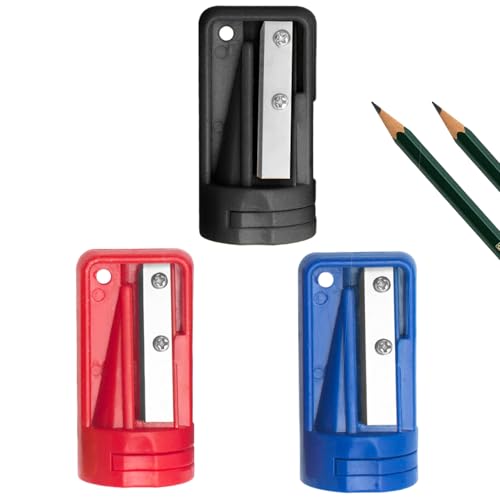 3 Stück Anspitzer Bleistift Anspitzer,Spitzer Dicke und Dünne Stifte,Bleistiftspitzer,Spitzer Dicke Stifte,Baustein-Bleistiftspitzer 3 Stück Anspitzer Bleistift Anspitzer,Spitzer Dicke und Dünne Stifte,Bleistiftspitzer,Spitzer Dicke Stifte,Baustein-Bleistiftspitzer von WANTUSHUI