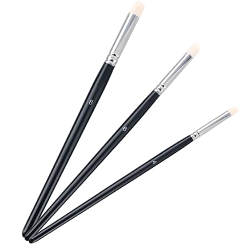 3 Stück Drybrush Pinsel,Modellbau Pinsel Miniaturen,Dry Brush,Feine Miniatur Set 3 Stück Drybrush Pinsel,Modellbau Pinsel Miniaturen,Dry Brush,Feine Miniatur Set von WANTUSHUI