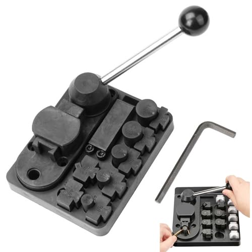 Metal Wire Bending Jig Set with Adjustable Dies, Metal Wire Jewelry Making Tools, Tools for DIY Rings, Wire Bending Jig Tool Wire Bender, for DIY Rings, Bending Metals, Jewelry Making (A) von WANWEN