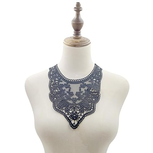 WANYI 10 Stück Stickerei Ausschnitt Spitze Kragen Abnehmbarer Spitzenkragen Einsatzkragen Kragen Verzieren Applique Patch für Kleidung, Brautkleid, Röcke WANYI 10 Stück Stickerei Ausschnitt Spitze Kragen Abnehmbarer Spitzenkragen Einsatzkragen Kragen Verzieren Applique Patch für Kleidung, Brautkleid, Röcke von WANYI
