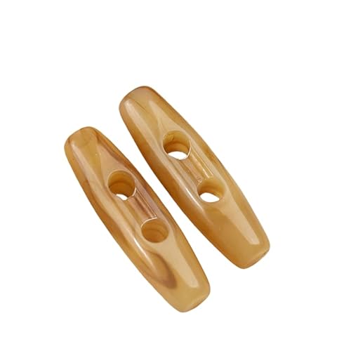 WANYI 100 Stück Knöpfe Knebelknöpfe aus Acryl Hornknöpfe 39mm+31mm Große Knebelknöpfe Doppelloch Oval Mantellknöpfe Olivenförmige Knöpfe für Strickjacke, Mantel, Jacke Nähen, DIY Handwerk(Khaki) WANYI 100 Stück Knöpfe Knebelknöpfe aus Acryl Hornknöpfe 39mm+31mm Große Knebelknöpfe Doppelloch Oval Mantellknöpfe Olivenförmige Knöpfe für Strickjacke, Mantel, Jacke Nähen, DIY Handwerk(Khaki) von WANYI