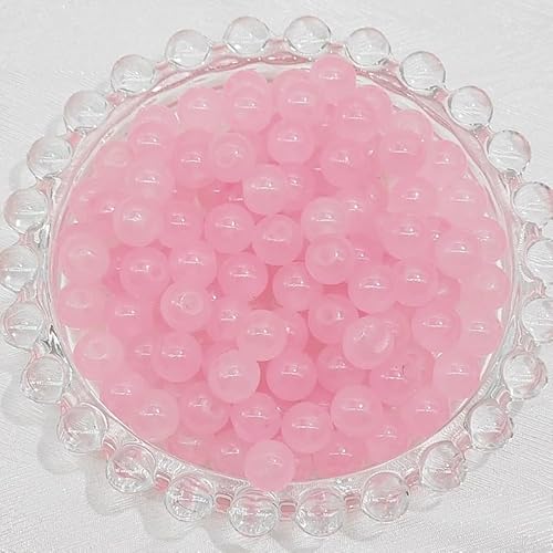 WANYI 100 Stück Perlen Glasperlen zum Auffädeln 4mm Bastelperlen Schmuckperlen mit mit Loch Runde Glasperlen Perlenset für Armbänder Schmuckherstellung WANYI 100 Stück Perlen Glasperlen zum Auffädeln 4mm Bastelperlen Schmuckperlen mit mit Loch Runde Glasperlen Perlenset für Armbänder Schmuckherstellung von WANYI