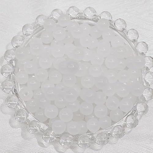 WANYI 100 Stück Perlen Glasperlen zum Auffädeln 4mm Bastelperlen Schmuckperlen mit mit Loch Runde Glasperlen Perlenset für Armbänder Schmuckherstellung WANYI 100 Stück Perlen Glasperlen zum Auffädeln 4mm Bastelperlen Schmuckperlen mit mit Loch Runde Glasperlen Perlenset für Armbänder Schmuckherstellung von WANYI