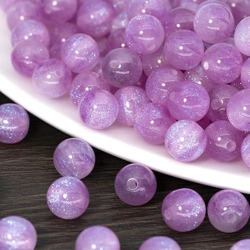 WANYI 100 Stück Perlen Perlenset für Armbänder Perlen zum Auffädeln 8mm Bastelperlen Schmuckperlen Runde Lose Perlen mit Loch Beads für DIY Halskette Schmuckherstellung WANYI 100 Stück Perlen Perlenset für Armbänder Perlen zum Auffädeln 8mm Bastelperlen Schmuckperlen Runde Lose Perlen mit Loch Beads für DIY Halskette Schmuckherstellung von WANYI