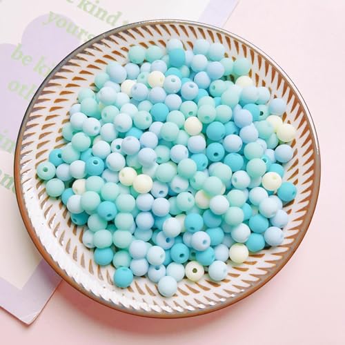 WANYI 100 Stück Perlen für Armbänder Acryl Perlen zum Auffädeln 6mm Bastelperlen Bunt Schmuckperlen Runde Acrylperlen Beads für DIY Armband Halsketten Schmuckherstellung WANYI 100 Stück Perlen für Armbänder Acryl Perlen zum Auffädeln 6mm Bastelperlen Bunt Schmuckperlen Runde Acrylperlen Beads für DIY Armband Halsketten Schmuckherstellung von WANYI