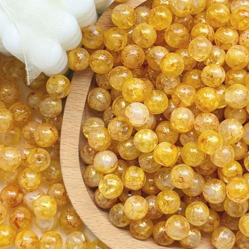 WANYI 120 Stück Perlen für Armbänder, 10mm Breite Perlen Set zum Auffädeln Glasperlen Bastelperlen Bunt Perlenset für Ohrringe Schmuck Selber Machen Set WANYI 120 Stück Perlen für Armbänder, 10mm Breite Perlen Set zum Auffädeln Glasperlen Bastelperlen Bunt Perlenset für Ohrringe Schmuck Selber Machen Set von WANYI