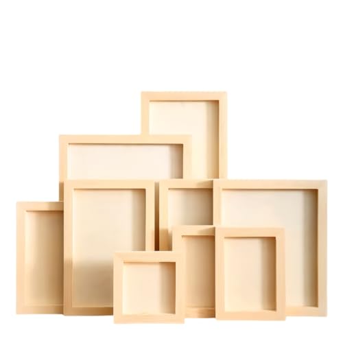 WANYI 2 Stück Bilderrahmen Holz zum Bemalen, 24x32.5cm Rechteckig Holzbilderrahmen Fotorahmen Bilderrahmen Bastelset Kinder für DIY Handwerk Malprojekte Dekoration WANYI 2 Stück Bilderrahmen Holz zum Bemalen, 24x32.5cm Rechteckig Holzbilderrahmen Fotorahmen Bilderrahmen Bastelset Kinder für DIY Handwerk Malprojekte Dekoration von WANYI