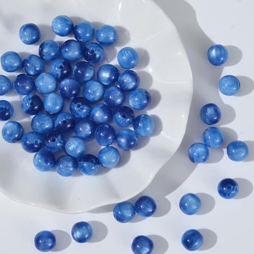 WANYI 20 Stück Glitzer Perlen für Armbänder Selber Machen Kinder Erwachsene, 3mm Perlenset Edelsteinperlen Runde Perlen zum Auffädeln für DIY Armband Set Schmuck WANYI 20 Stück Glitzer Perlen für Armbänder Selber Machen Kinder Erwachsene, 3mm Perlenset Edelsteinperlen Runde Perlen zum Auffädeln für DIY Armband Set Schmuck von WANYI