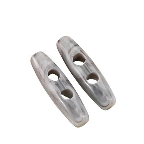 WANYI 20 Stück Knöpfe Knebelknöpfe aus Acryl Hornknöpfe 39mm+31mm Große Knebelknöpfe Doppelloch Oval Mantellknöpfe Olivenförmige Knöpfe für Strickjacke, Mantel, Jacke Nähen, DIY Handwerk(Grau) WANYI 20 Stück Knöpfe Knebelknöpfe aus Acryl Hornknöpfe 39mm+31mm Große Knebelknöpfe Doppelloch Oval Mantellknöpfe Olivenförmige Knöpfe für Strickjacke, Mantel, Jacke Nähen, DIY Handwerk(Grau) von WANYI