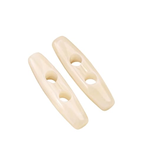 WANYI 20 Stück Knöpfe Knebelknöpfe aus Acryl Hornknöpfe 39mm+31mm Große Knebelknöpfe Doppelloch Oval Mantellknöpfe Olivenförmige Knöpfe für Strickjacke, Mantel, Jacke Nähen, DIY Handwerk(Beige) WANYI 20 Stück Knöpfe Knebelknöpfe aus Acryl Hornknöpfe 39mm+31mm Große Knebelknöpfe Doppelloch Oval Mantellknöpfe Olivenförmige Knöpfe für Strickjacke, Mantel, Jacke Nähen, DIY Handwerk(Beige) von WANYI