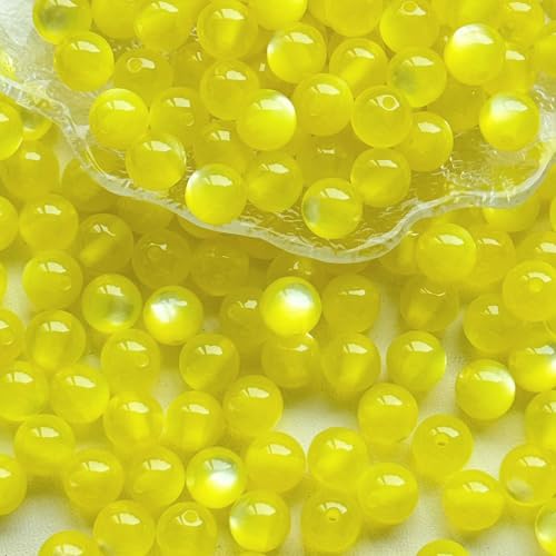 WANYI 20 Stück Perlen Perlenset für Armbänder, DIY Schmuck Selber Machen Set 10mm Breite Acrylperlen Perlen zum Auffädeln Beads for Jewellery Making, Halskette von WANYI