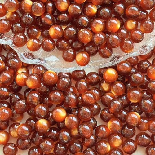 WANYI 200 Stück Perlen Perlenset für Armbänder, DIY Schmuck Selber Machen Set 10mm Breite Acrylperlen Perlen zum Auffädeln Beads for Jewellery Making, Halskette von WANYI