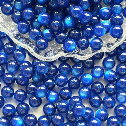 WANYI 200 Stück Perlen Perlenset für Armbänder, DIY Schmuck Selber Machen Set 10mm Breite Acrylperlen Perlen zum Auffädeln Beads for Jewellery Making, Halskette von WANYI