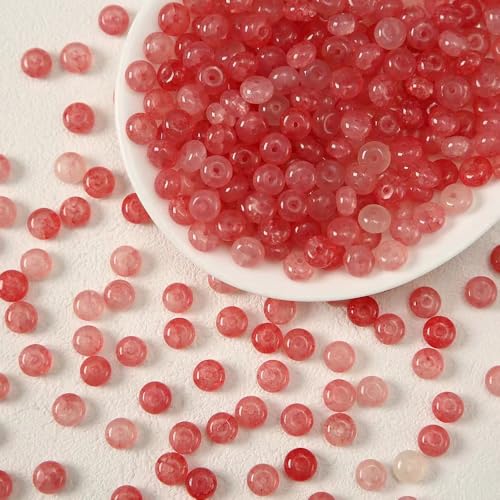 WANYI 200 Stück Perlen für Armbänder Selber Machen, 5x8mm Breite Glasperlen zum Auffädeln Perlenset Farbverlauf Bastelperlen Perlen für Ketten DIY Schmuckherstellung WANYI 200 Stück Perlen für Armbänder Selber Machen, 5x8mm Breite Glasperlen zum Auffädeln Perlenset Farbverlauf Bastelperlen Perlen für Ketten DIY Schmuckherstellung von WANYI
