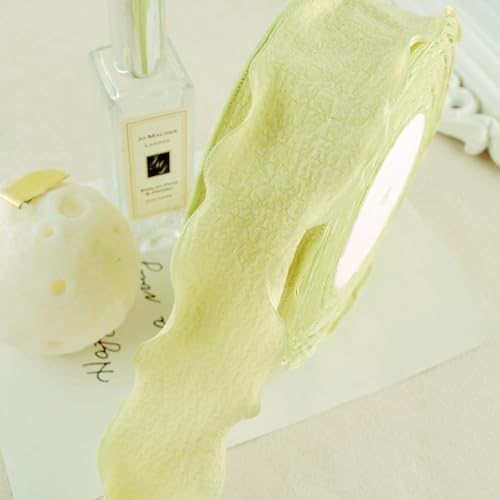 WANYI 25 Yards Rüschen Spitzenband Geschenkband 4cm Breite Plissee Spitzenborte Bunt Dekoband Zierband für DIY Schleifen, Geschenkverpackungen WANYI 25 Yards Rüschen Spitzenband Geschenkband 4cm Breite Plissee Spitzenborte Bunt Dekoband Zierband für DIY Schleifen, Geschenkverpackungen von WANYI