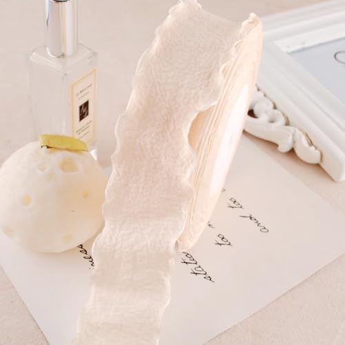 WANYI 25 Yards Rüschen Spitzenband Geschenkband 4cm Breite Plissee Spitzenborte Bunt Dekoband Zierband für DIY Schleifen, Geschenkverpackungen WANYI 25 Yards Rüschen Spitzenband Geschenkband 4cm Breite Plissee Spitzenborte Bunt Dekoband Zierband für DIY Schleifen, Geschenkverpackungen von WANYI