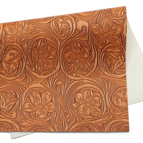 WANYI 30x135cm Kunstleder, PVC Lederflicken Lederreste zum Basteln Vintage Lederstücke Lederstoffe zum Nähen Kunstleder Flicken für Geldbörsen Handtaschen DIY Projekte(Dunkelbraun) von WANYI