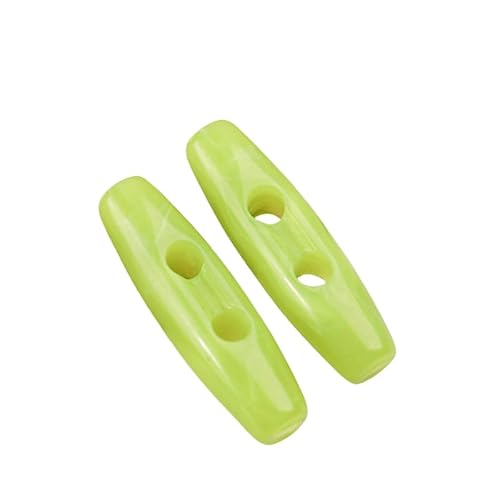WANYI 40 Stück Knöpfe Knebelknöpfe aus Acryl Hornknöpfe 39mm+31mm Große Knebelknöpfe Doppelloch Oval Mantellknöpfe Olivenförmige Knöpfe für Strickjacke, Mantel, Jacke Nähen, DIY Handwerk(Grün) WANYI 40 Stück Knöpfe Knebelknöpfe aus Acryl Hornknöpfe 39mm+31mm Große Knebelknöpfe Doppelloch Oval Mantellknöpfe Olivenförmige Knöpfe für Strickjacke, Mantel, Jacke Nähen, DIY Handwerk(Grün) von WANYI
