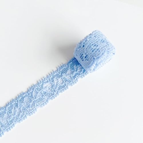 WANYI 50 Yards Elastizität Spitzenband Spitzenbordüre 1.5CM Breit Spitzenborte Bunt Spitzenstoff Bordüre Stoff fur Unterwäsche Handwerk Geschenkband WANYI 50 Yards Elastizität Spitzenband Spitzenbordüre 1.5CM Breit Spitzenborte Bunt Spitzenstoff Bordüre Stoff fur Unterwäsche Handwerk Geschenkband von WANYI