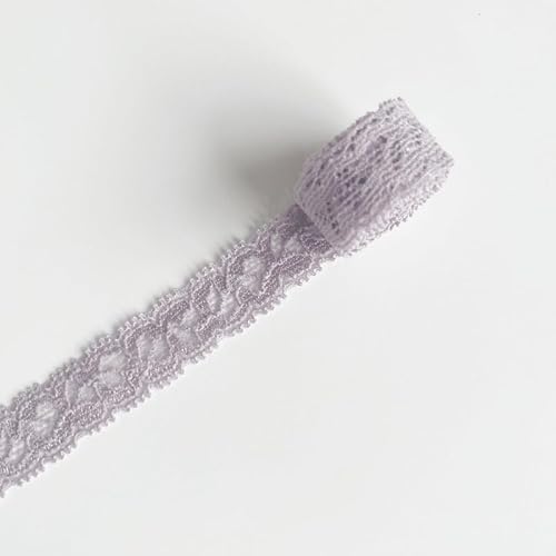 WANYI 50 Yards Elastizität Spitzenband Spitzenbordüre 1.5CM Breit Spitzenborte Bunt Spitzenstoff Bordüre Stoff fur Unterwäsche Handwerk Geschenkband WANYI 50 Yards Elastizität Spitzenband Spitzenbordüre 1.5CM Breit Spitzenborte Bunt Spitzenstoff Bordüre Stoff fur Unterwäsche Handwerk Geschenkband von WANYI