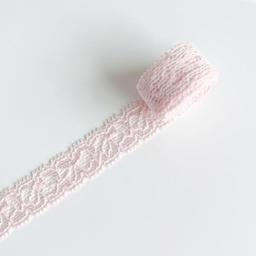 WANYI 50 Yards Elastizität Spitzenband Spitzenbordüre 1.5CM Breit Spitzenborte Bunt Spitzenstoff Bordüre Stoff fur Unterwäsche Handwerk Geschenkband WANYI 50 Yards Elastizität Spitzenband Spitzenbordüre 1.5CM Breit Spitzenborte Bunt Spitzenstoff Bordüre Stoff fur Unterwäsche Handwerk Geschenkband von WANYI