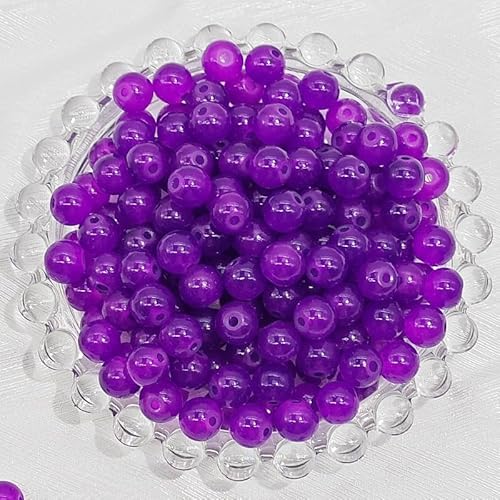 WANYI 500 Stück Perlen Glasperlen zum Auffädeln 8mm Bastelperlen Schmuckperlen mit mit Loch Runde Glasperlen Perlenset für Armbänder Schmuckherstellung WANYI 500 Stück Perlen Glasperlen zum Auffädeln 8mm Bastelperlen Schmuckperlen mit mit Loch Runde Glasperlen Perlenset für Armbänder Schmuckherstellung von WANYI