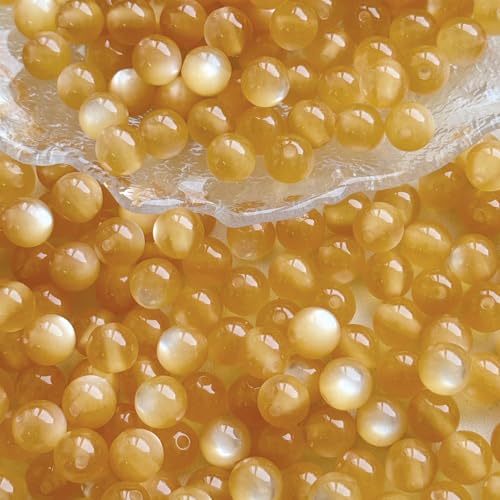 WANYI 60 Stück Perlen Perlenset für Armbänder, DIY Schmuck Selber Machen Set 10mm Breite Acrylperlen Perlen zum Auffädeln Beads for Jewellery Making, Halskette von WANYI