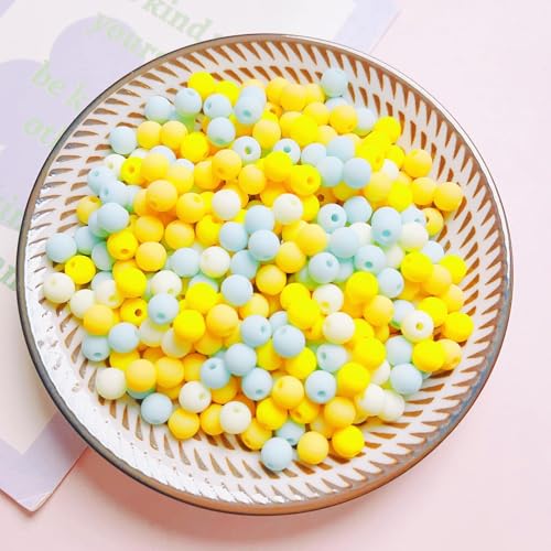 WANYI 60 Stück Perlen für Armbänder Acryl Perlen zum Auffädeln 14mm Bastelperlen Bunt Schmuckperlen Runde Acrylperlen Beads für DIY Armband Halsketten Schmuckherstellung WANYI 60 Stück Perlen für Armbänder Acryl Perlen zum Auffädeln 14mm Bastelperlen Bunt Schmuckperlen Runde Acrylperlen Beads für DIY Armband Halsketten Schmuckherstellung von WANYI