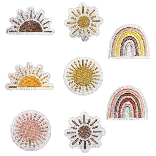 WANYI 8 Stück Flicken Patches zum Aufbügeln Kinder Bügelflicken Stickerei Aufnäher Bügelpatches Applikation Bügelbilder für Hut Rucksäcke DIY Kleidung WANYI 8 Stück Flicken Patches zum Aufbügeln Kinder Bügelflicken Stickerei Aufnäher Bügelpatches Applikation Bügelbilder für Hut Rucksäcke DIY Kleidung von WANYI