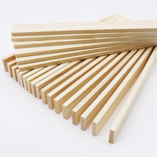 WANYI 80 Stück Holzklötzchen Klötzchen zum Basteln Quadratisch Bastelklötzchen Holz 200x20x5mm Kiefernholz Holzleisten Holzbausteine Bausteine Holz für DIY Handwerk Deko und Modellbau Schnitzen WANYI 80 Stück Holzklötzchen Klötzchen zum Basteln Quadratisch Bastelklötzchen Holz 200x20x5mm Kiefernholz Holzleisten Holzbausteine Bausteine Holz für DIY Handwerk Deko und Modellbau Schnitzen von WANYI