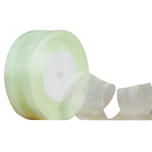 WANYI Schleifenband Geschenkband Hochzeit 4cm x 45m Rolle Dekoband Chiffonband Stoffband Ribbon Bänder für Geschenkverpackungen, Schleifen Haarschmuck(12) von WANYI