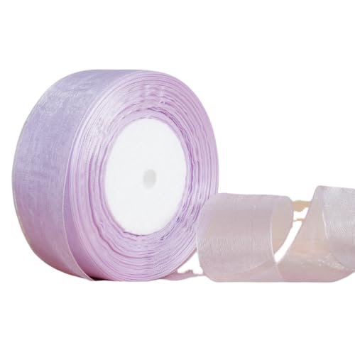 WANYI Schleifenband Geschenkband Hochzeit 4cm x 45m Rolle Dekoband Chiffonband Stoffband Ribbon Bänder für Geschenkverpackungen, Schleifen Haarschmuck(14) von WANYI