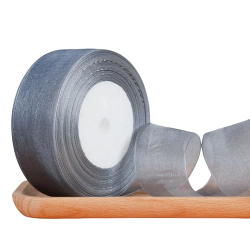 WANYI Schleifenband Geschenkband Hochzeit 4cm x 45m Rolle Dekoband Chiffonband Stoffband Ribbon Bänder für Geschenkverpackungen, Schleifen Haarschmuck(15) von WANYI