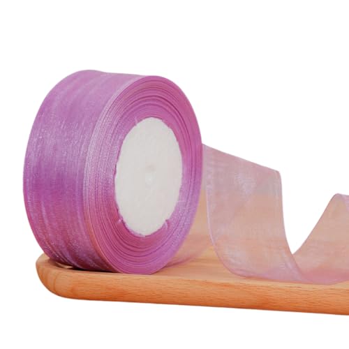 WANYI Schleifenband Geschenkband Hochzeit 4cm x 45m Rolle Dekoband Chiffonband Stoffband Ribbon Bänder für Geschenkverpackungen, Schleifen Haarschmuck(18) von WANYI