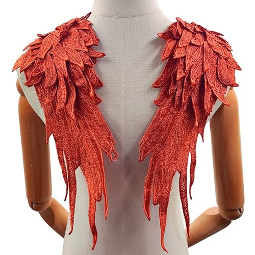 WANYI Spitzenkragen Spitze zum Nähen, Stickerei Patch Applique Spitzenapplikation Halskragen Ausschnitt Kragen Spitze für Brautkleid, Röcke, Strickwaren(S) von WANYI