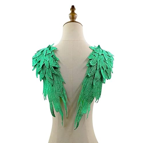 WANYI Spitzenkragen Spitze zum Nähen, Stickerei Patch Applique Spitzenapplikation Halskragen Ausschnitt Kragen Spitze für Brautkleid, Röcke, Strickwaren(S) von WANYI