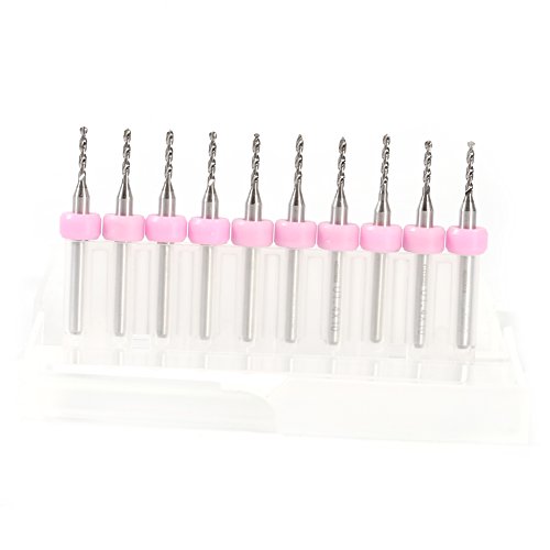 PCB Print Circuit Board Carbide Micro -Bohrer Bits Set CNC SMT für Schmuckmodell Engineering (1,4 mm) von WAONIQ