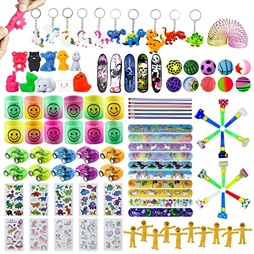 WAORZMK 105 Stück Partytütenfüller Kinder Mix - Kleines Spielzeug Set für Schulbelohnungen, Geschenke Kindergeburtstag, Überraschungspreise von WAORZMK