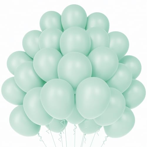 WAREHOUSE 50 Stück Blau Luftballons Geburtstag Ballons Helium Luftballons Bunt Luftballon Girlande für luftballons hochzeit, luftballons geburtstag ballon girlande, Taufe Deko.(Macanilan-22） von WAREHOUSE