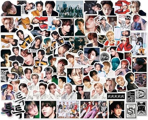 Stray Kids 5 Star Aufkleber Stray Kids Stray Kids Sticker Stray Kids Neues Album Sticker Pack Mini Foto Sticker Lomo Set Geschenk für Fans Laptop Weihnachten (5 Star) von WASEEDS