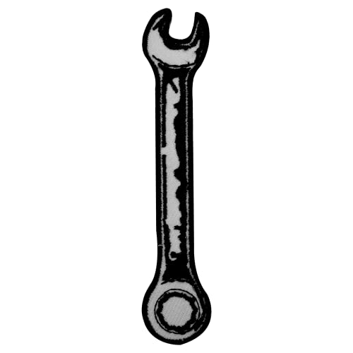 Aufnäher, Werkzeug Spana, Mechaniker, humorvolle Zitate, bestickt, zum Aufbügeln oder Aufnähen, Abzeichen für Kleidung usw., 10 x 2 cm Aufnäher, Werkzeug Spana, Mechaniker, humorvolle Zitate, bestickt, zum Aufbügeln oder Aufnähen, Abzeichen für Kleidung usw., 10 x 2 cm von WASPRO