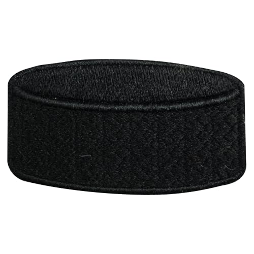 Hockey-Puck-Aufnäher, bestickt, zum Aufbügeln oder Aufnähen, Abzeichen für Kleidung usw., 7 x 4 cm Hockey-Puck-Aufnäher, bestickt, zum Aufbügeln oder Aufnähen, Abzeichen für Kleidung usw., 7 x 4 cm von WASPRO