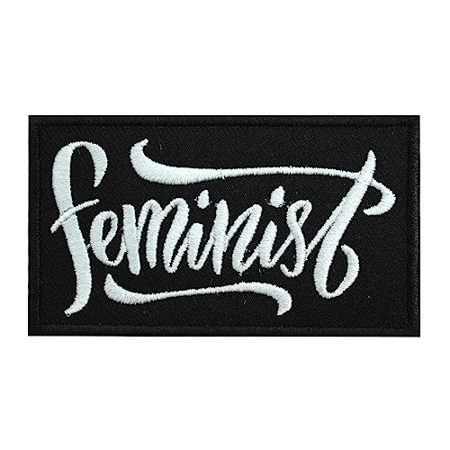Feministischer Aufnäher, bestickt, zum Aufbügeln, Aufnähen, für Kleidung etc. 9 x 5 cm von WASPRO