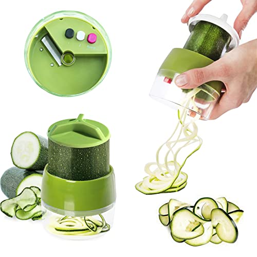 Spiralschneider Gemüse Thermomix Gemüseschneider Gemüsehobel Reibe Julienne Schäler Möhrenreibe and Sparschäler für Gemüse Kartoffel, 2 Stück Spiralschneider Gemüse Thermomix Gemüseschneider Gemüsehobel Reibe Julienne Schäler Möhrenreibe and Sparschäler für Gemüse Kartoffel, 2 Stück von WASYPLSFOI