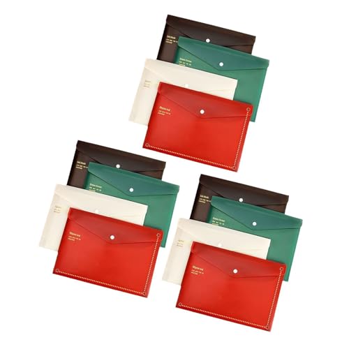12 PCs Retro Datei Ordner Dateibag Dokument Ordner Dokumentbag Ein 4 Datei Storage Bag School Office Supplies 12 PCs Retro Datei Ordner Dateibag Dokument Ordner Dokumentbag Ein 4 Datei Storage Bag School Office Supplies von WATERBELINE