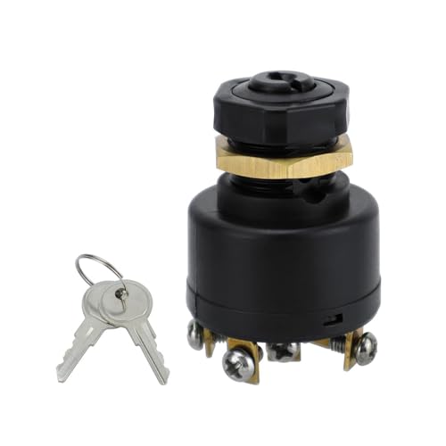 6 Klemmen 12V Auto Boote Zündstarter Switches 3 Position Mit 2 Schlüsselzündungsschaltern 6 Klemmen 12V Auto Boote Zündstarter Switches 3 Position Mit 2 Schlüsselzündungsschaltern von WATERBELINE