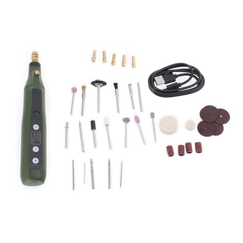 WATERBELINE 4,2 V kabelloses Drehwerkzeug, 1000 U/min, Mehrzweck-Drehwerkzeug, USB-Aufladung, einfacher Zubehörwechsel zum Basteln WATERBELINE 4,2 V kabelloses Drehwerkzeug, 1000 U/min, Mehrzweck-Drehwerkzeug, USB-Aufladung, einfacher Zubehörwechsel zum Basteln von WATERBELINE