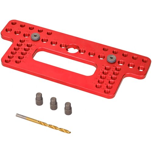 WATERBELINE Holzbearbeitungs-Lineal, Aluminium-Knauf und Ziehschränke, Hardware-Vorrichtungen, verstellbare Tür-/Schubladengriffe, Ziehbohrschablone WATERBELINE Holzbearbeitungs-Lineal, Aluminium-Knauf und Ziehschränke, Hardware-Vorrichtungen, verstellbare Tür-/Schubladengriffe, Ziehbohrschablone von WATERBELINE